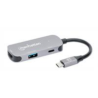 DOCKING,MANHATTAN,190299, USB-C  3 PTOS, HDMI 4K@60HZ, USB-C DOCKING,MANHATTAN,190299, USB-C  3 PTOS, HDMI 4K@60HZ, USB-C